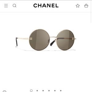 NWT Chanel round sunglasses